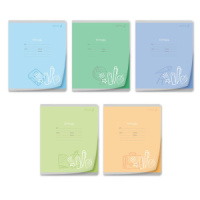 Тетрадь А5 12л лин. Светоч пласт.обл. "Царство знаний"