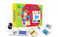 Игра развивающая. Ассоциации. Формы и фигуры.