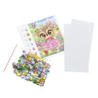 Аппликация из пайеток 17*23см "Совушка"