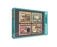 Пазлы  500 элементов  340*480мм.  "Кофе-брейк"