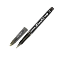 Ручка - шпион "deVENTE" гелевая, черная, 0,7мм, со стираемыми термочернилами