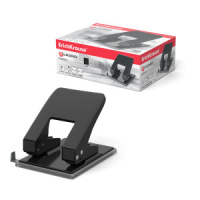 Дырокол EK Quadro 40 лист, металл, ассорти