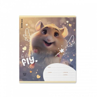 Тетрадь А5 12л кл. Erich Krause "Fluffy" MIX-PACK