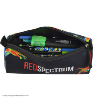 Пенал-косметичка (200*85*65) молния, ткань "Ред спектрум"