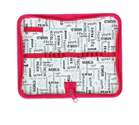 Пенал 1 отд. (190*110)   Цветы калейдоскоп, лам.