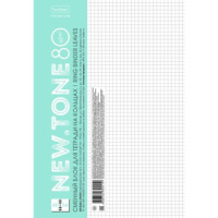 Сменный блок А4  40л кл. Hatber "NEWtone PASTEL Мята" белый