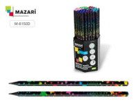 Карандаш Aura пластиковый, HB, со стразом, круглый