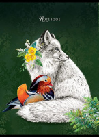 Тетрадь А4  80л кл. скоба ПЗБМ "Во сне и наяву" тисн.фольгой, твин.лак, конгрев