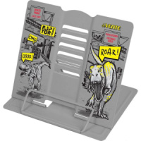 Подставка для книг "Raptor City" 20*19см полностью металл