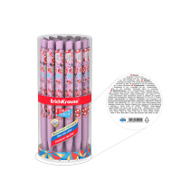 Ручка шар. ЕК ColorTouch Matic Grip Ladybug автомат 0,7мм, синяя