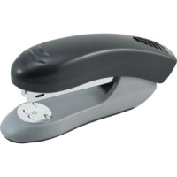 Степлер deVENTE №24/6, 26/6 до 20л, Stripe, пластик, черный