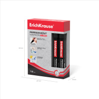 Маркер перманентный 4,6мм скошенный, чёрный P-300