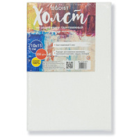 Холст на подрамнике 10*15см, хлопок 100%, среднее зерно, 330гр/м, акрил, белый