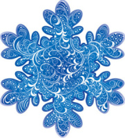 Вырубная фигурка 9*9см "Снежинка"