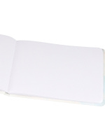 Скетчбук А5  80л., гребень, 100гр/м2 "Кошачий портрет" тв.обл., резинка