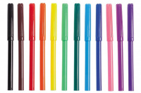 Фломастеры  12цв "Hatber. ZOO" вентилир.колпачок