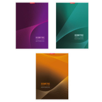 Тетрадь А4  96л кл. скоба Полиграф Принт "Теория струн" ВД-лак