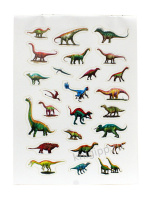 Альбом наклеек А5 8 стр., "100 наклеек. Динозавры"