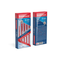 Ручка гелевая EK R-301 ORIGINAL GEL красная, 0,5мм