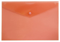 Конверт на кнопке А4 0,18мм однотонный, красный