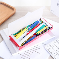 Механизм скоросшив. пласт. с перфорацией, Deli ассорти