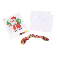 Набор для вышивания крестиком "Дед Мороз" 5+