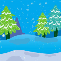 Набор для вырезания и оформления "Новогодние поздравления": 5 открыток