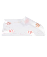 Коврик для лепки "Лапки " 215*300мм, прозрачный ПВХ