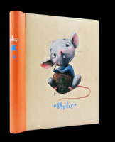 Фотоальбом магнитный 20л  23*28см спир. Mice and bunny. Мышонок