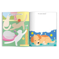 Книжка-раскраска А4 16стр. для детей "Весёлые каракули. Только для девчонок"