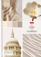 Тетрадь А4  80л кл. гребень Hatber "Калейдоскоп Моментов"