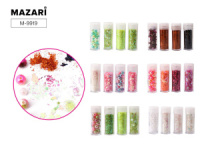 Пайетки, блестки, бусины "Color mix" 4 вида в компл., 6 разновидностей комплектов