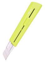 Нож канцелярский Deli.RIO 18 мм, сталь, фиксатор, зеленый