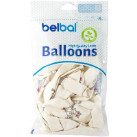 Шар с рисунком 14"  Котики Любовь 36 см 25 шт. в уп.