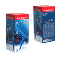 Ручка шар. ЕК R-305 автомат, синяя, 0.7мм, игольч.наконечник