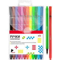 Набор капиллярных ручек "deVENTE" 0.4мм, 12цв.