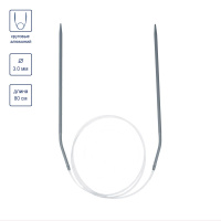 Спицы GAMMA d=3,0 мм 80 см круговые металл с покрытием