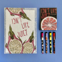 Ручка шар. BV "FreshWrite. Fresh & fruity. Питахайя", 0.7мм, синяя