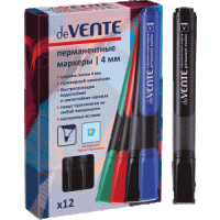 Маркер перманентный 4,0 мм  черный