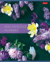 Тетрадь А5  80л кл. Hatber "Роскошные цветы" белизна 98%