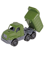 Машинка "ДОБРЫНЯ" 20 см военный, пластик