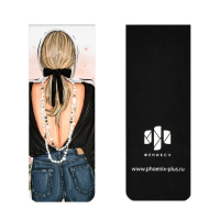 Набор закладок магнитных  2шт., "Городской шик" 30*80мм