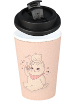 Термостакан 350 мл "Кофейный котик"