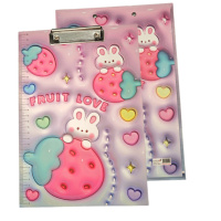 Клипборд Egoist "Фрукты" 31,5*22 см ассорти дизайнов