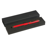 Ручка в футляре "Venezia Classico. Красная" шарик., 1,0мм, металл., синие чернила