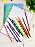 Карандаши цвет. 12цв  Феникс+ "Градиент", деревянные, 3ММ, двухцветный грифель