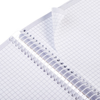 Блокнот А5 7БЦ гребень 120л "Бал цветов" кл.