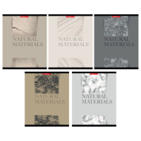 Тетрадь А5  96л ЛИН. Полиграф Принт "Текстура камня" двойной, выб.УФ-лак, белизна 100%