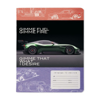 Тетрадь А5 12л кл. Альт "Форсаж"