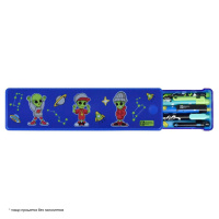 Пенал пластиковый (200*55*22) "Хип-хоп пришельцы"